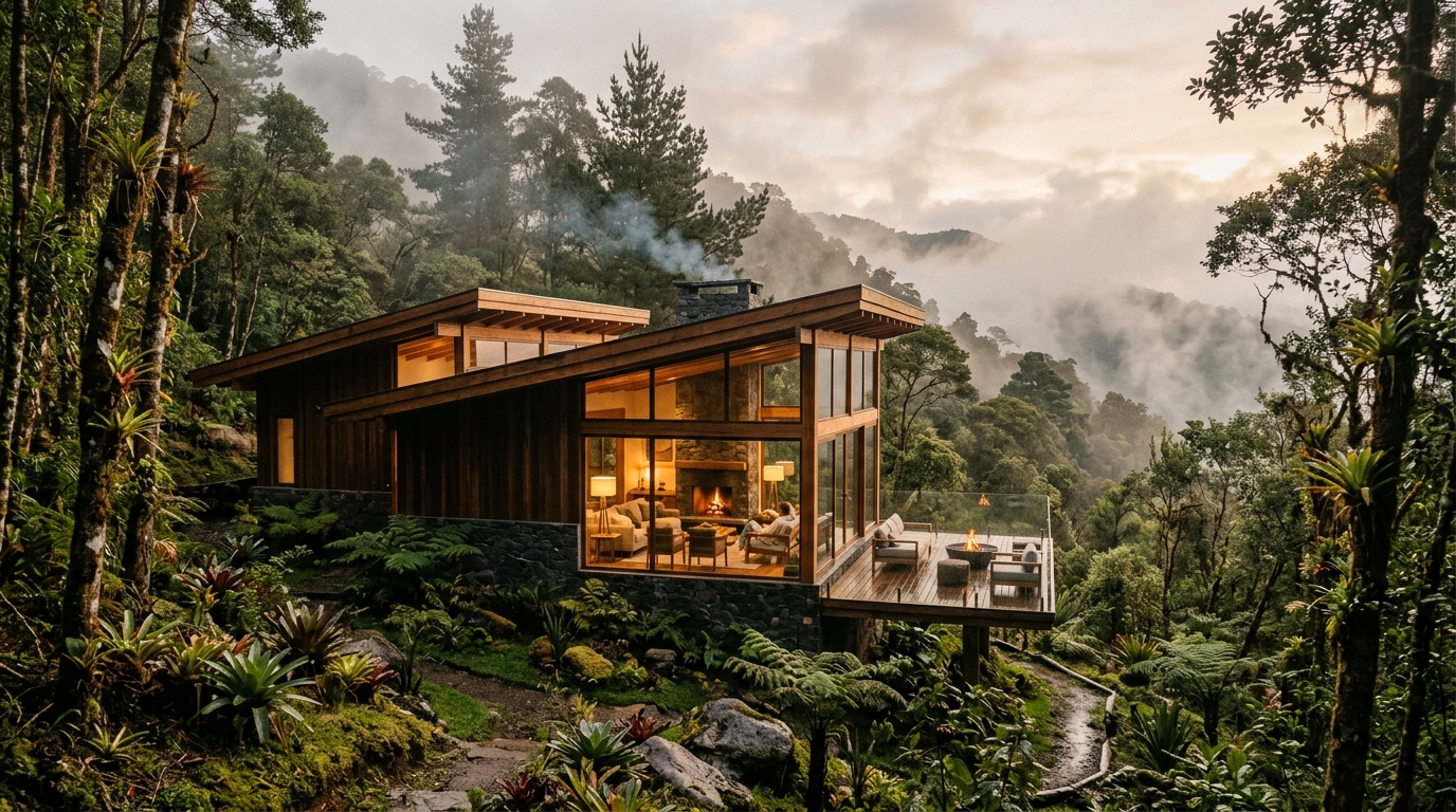 Pazionart Chalets en la montaña